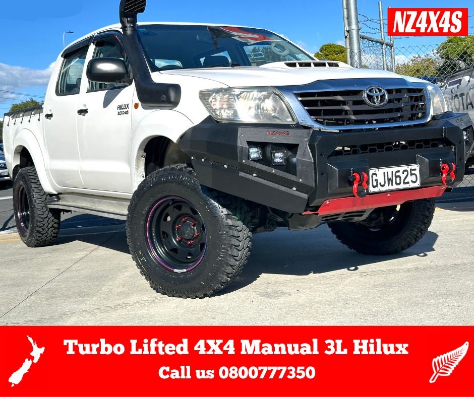 Turbo Lifted 4X4 Manual 3L Hilux | NZ4X4S